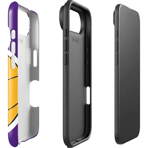 NBA Los Angeles Lakers Large Logo iPhone 17 Air Impact Case