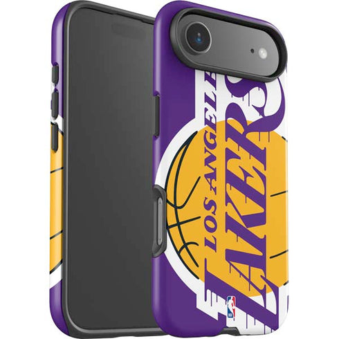 NBA Los Angeles Lakers Large Logo iPhone 17 Air Impact Case