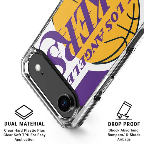 NBA Los Angeles Lakers Large Logo iPhone 17 Air MagSafe Case