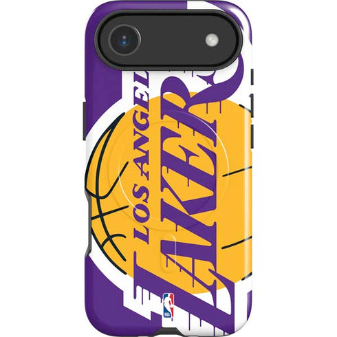 NBA Los Angeles Lakers Large Logo iPhone 17 Air Magsafe Impact Case
