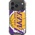 NBA Los Angeles Lakers Large Logo iPhone 17 Pro Clear Case