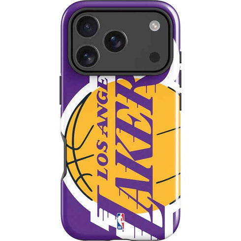NBA Los Angeles Lakers Large Logo iPhone 18 Pro Max Impact Case