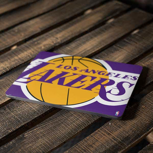 NBA Los Angeles Lakers Large Logo Apple MacBook Air Skin
