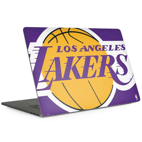 NBA Los Angeles Lakers Large Logo MacBook Skins