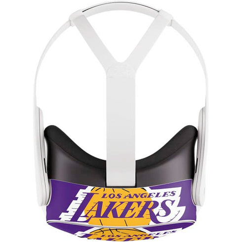 NBA Los Angeles Lakers Large Logo Meta Quest 3S Skin