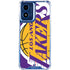 NBA Los Angeles Lakers Large Logo Moto G 5G (2024) Clear Case