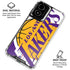 NBA Los Angeles Lakers Large Logo Moto G Power 5G (2024) Clear Case