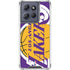NBA Los Angeles Lakers Large Logo Moto G Power 5G (2025) Clear Case