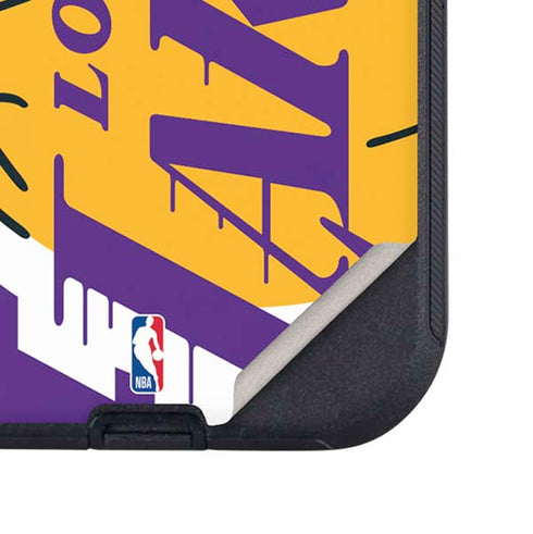 NBA Los Angeles Lakers Large Logo Otterbox Defender iPhone Skin