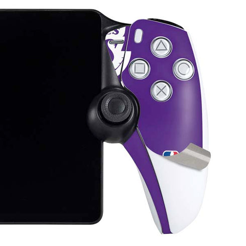 NBA Los Angeles Lakers Large Logo PlayStation Portal Remote Player Skin