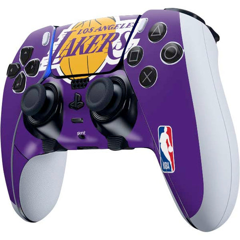 NBA Los Angeles Lakers Large Logo PS5 DualSense Edge Pro Controller Skin