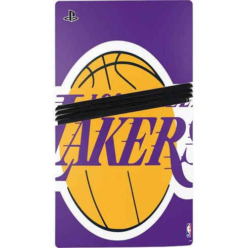 NBA Los Angeles Lakers Large Logo PS5 Pro Console Skin