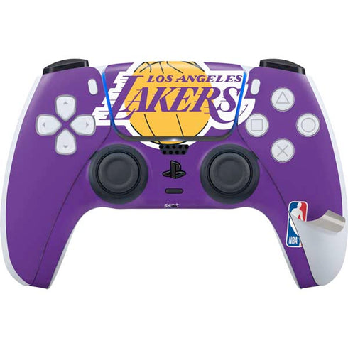 NBA Los Angeles Lakers Large Logo PS5 Pro Disk Bundle Skin