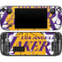 NBA Los Angeles Lakers Large Logo Steam Deck Handheld Gaming Computer OLED Skin