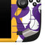 NBA Los Angeles Lakers Large Logo Steam Deck Handheld Gaming Computer Skin