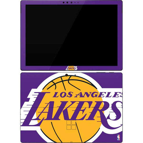 NBA Los Angeles Lakers Large Logo Surface Pro 7 Skin