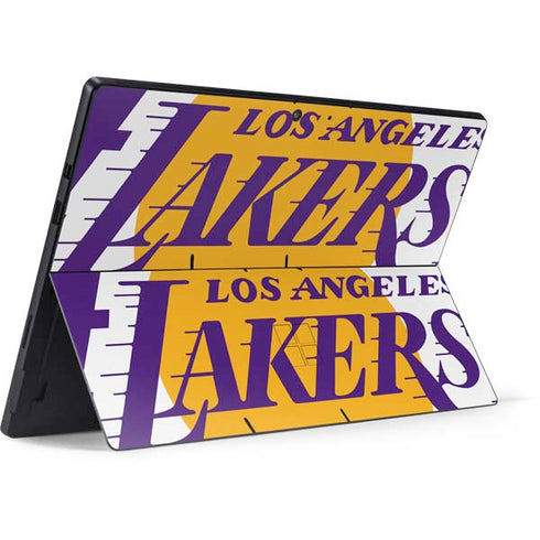 NBA Los Angeles Lakers Large Logo Surface Pro 7 Skin