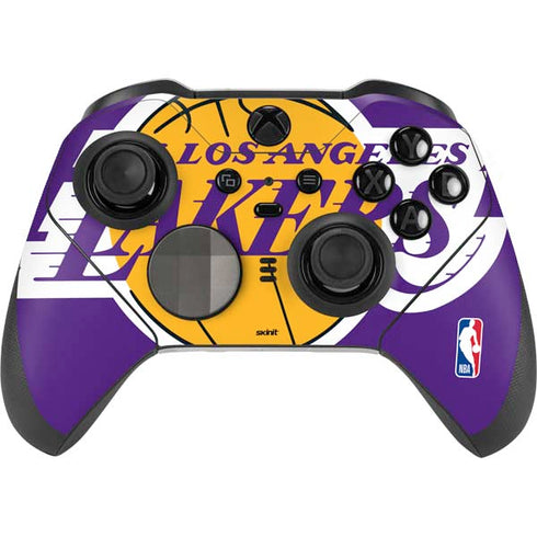 NBA Los Angeles Lakers Large Logo Xbox Elite Wireless Controller Series 2 Skin