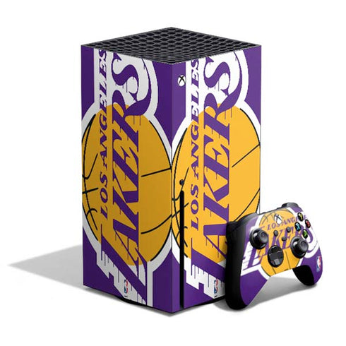 NBA Los Angeles Lakers Large Logo Xbox Series X Bundle Skin