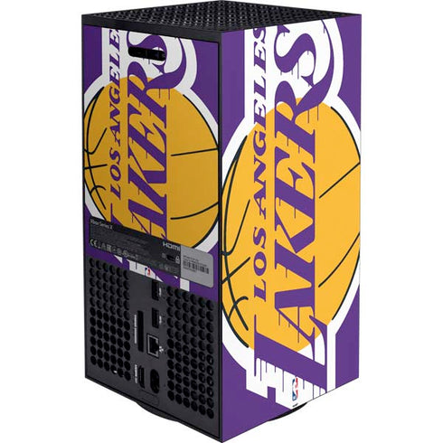 NBA Los Angeles Lakers Large Logo XBox Series X Digital Edition Bundle Skin
