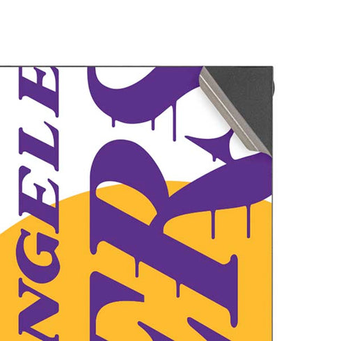 NBA Los Angeles Lakers Large Logo XBox Series X Digital Edition Console Skin