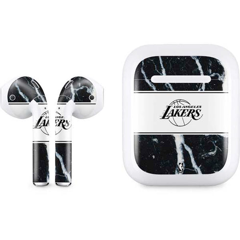 NBA Los Angeles Lakers Marble Apple AirPods Skin