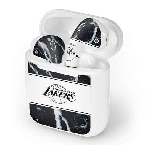 NBA Los Angeles Lakers Marble Apple AirPods Skin