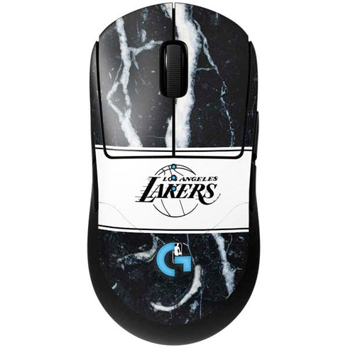 NBA Los Angeles Lakers Marble G Pro Wireless Gaming Mouse Skin
