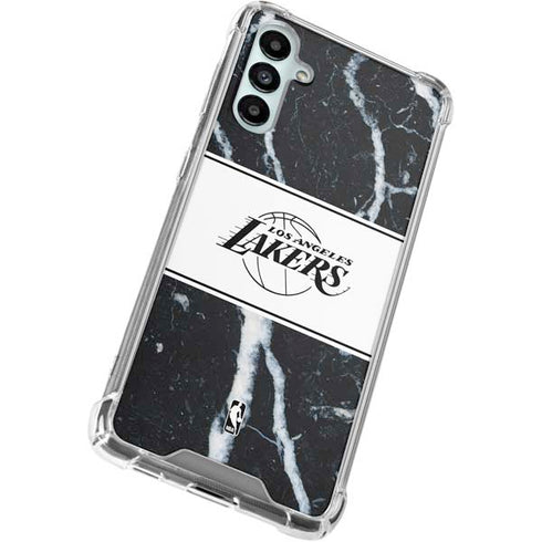 NBA Los Angeles Lakers Marble Gabb Phone 4 Clear Case
