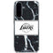 NBA Los Angeles Lakers Marble Galaxy A36 5G Clear Case