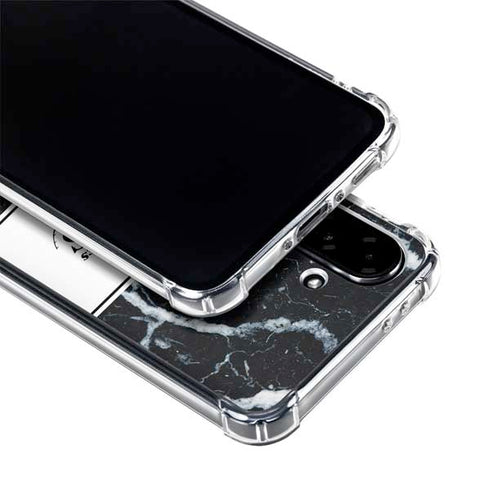 NBA Los Angeles Lakers Marble Galaxy A36 5G Clear Case