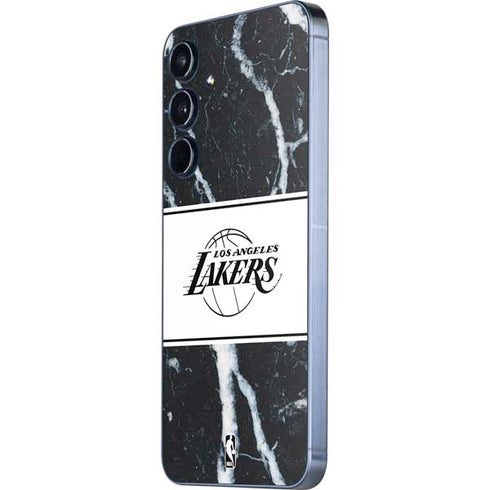 NBA Los Angeles Lakers Marble Galaxy A36 5G Skin