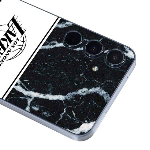 NBA Los Angeles Lakers Marble Galaxy A36 5G Skin