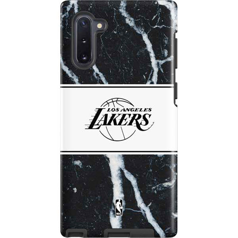 NBA Los Angeles Lakers Marble Galaxy Cases