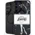 NBA Los Angeles Lakers Marble Galaxy S25 Kickstand Case
