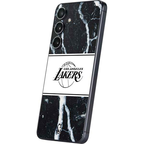NBA Los Angeles Lakers Marble Galaxy S24 Plus Skin