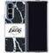 NBA Los Angeles Lakers Marble Galaxy Z Fold5 5G Clear Case