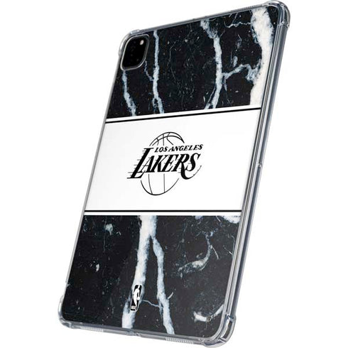 NBA Los Angeles Lakers Marble iPad Pro 11in (2024) Clear Case