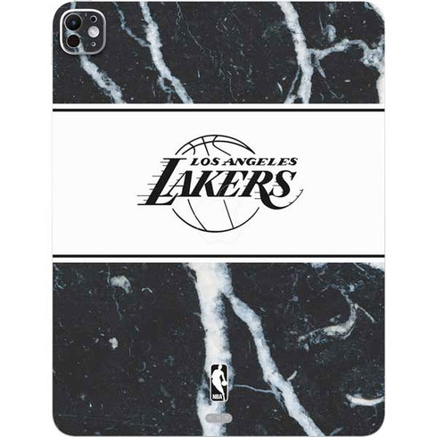 NBA Los Angeles Lakers Marble iPad Pro 13in M4 (2024) Skin