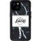 NBA Los Angeles Lakers Marble iPhone 15 Plus Waterproof Case