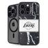 NBA Los Angeles Lakers Marble iPhone 15 Pro Kickstand Case