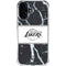 NBA Los Angeles Lakers Marble iPhone 16 Clear Case