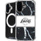 NBA Los Angeles Lakers Marble iPhone 16 MagSafe Case