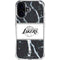 NBA Los Angeles Lakers Marble iPhone 16 Plus Clear Case