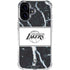 NBA Los Angeles Lakers Marble iPhone 17 Clear Case