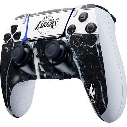 NBA Los Angeles Lakers Marble PS5 DualSense Edge Pro Controller Skin