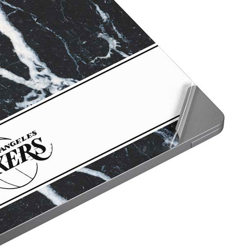 NBA Los Angeles Lakers Marble Laptop Skins
