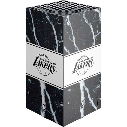 NBA Los Angeles Lakers Marble XBox Series X Digital Edition Console Skin