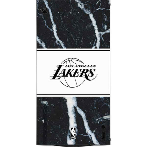 NBA Los Angeles Lakers Marble XBox Series X Digital Edition Console Skin