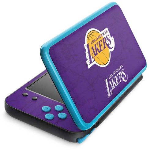 NBA Los Angeles Lakers Purple Primary Logo Nintendo Skins